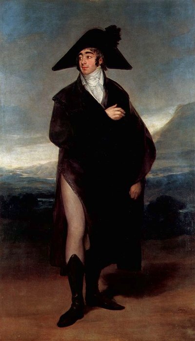 Ritratto del conte Fernand Núñez VII da Francisco de Goya